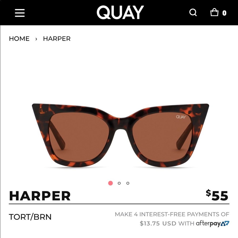 Quay Harper Sunglasses Tort/Brn